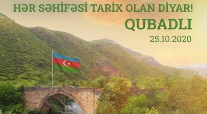 Qubadlı şəhərinin işğaldan azad olunmasından 5 il ötür