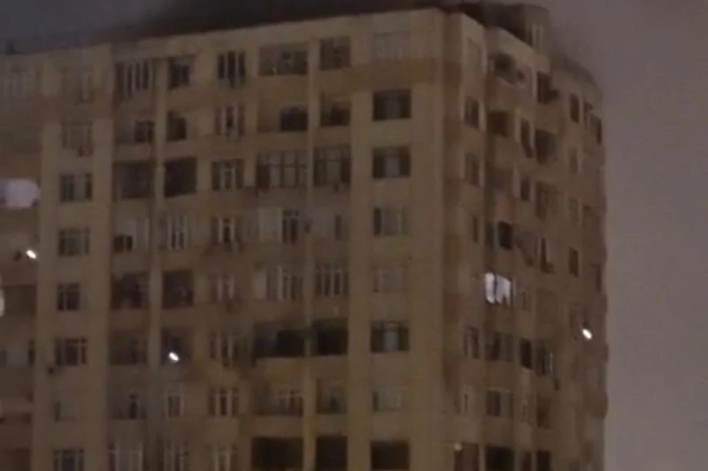 Bakıda çoxmərtəbəli yaşayış binasında tüstüdən zəhərlənənlərin son durumu açıqlanıb