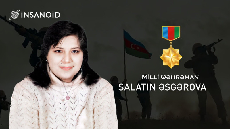 Bu gün Azərbaycan Respublikasının Milli Qəhrəman Salatın Əsgərovanın anım günüdür