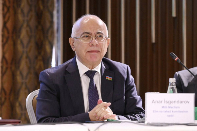 Anar İsgəndərov Şöhrət ordeni ilə təltif edilib