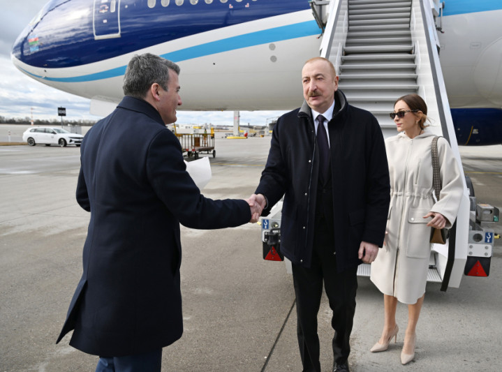 Prezident İlham Əliyev Almaniyada səfərdədir