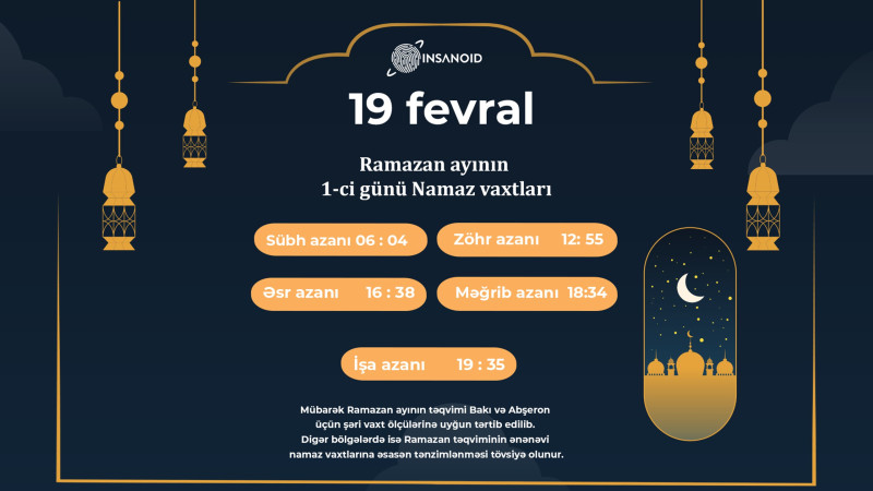 Sabah Ramazan ayının ilk günüdür - FOTO