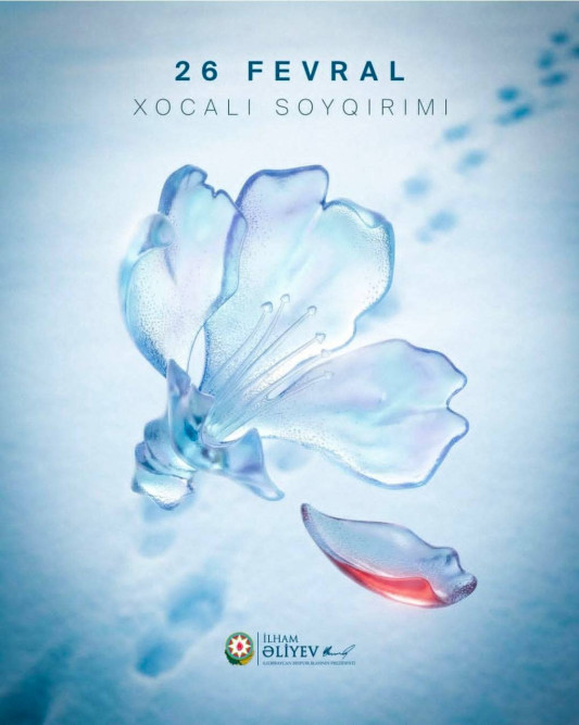 Prezident Xocalı soyqırımı ilə bağlı paylaşım edib - FOTO