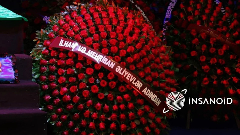 İlham Əliyev və Mehriban Əliyeva Rasim Balayevlə vida mərasiminə əklil göndəriblər