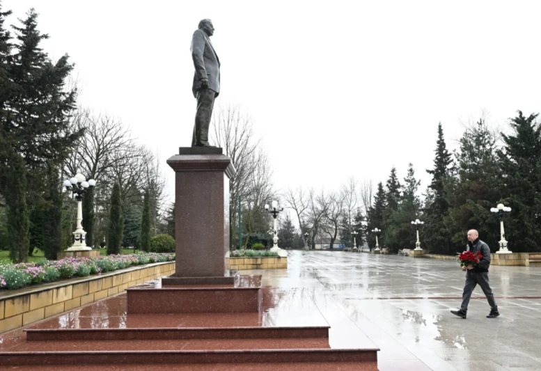 Prezident İlham Əliyev Şamaxı rayonuna səfər edib