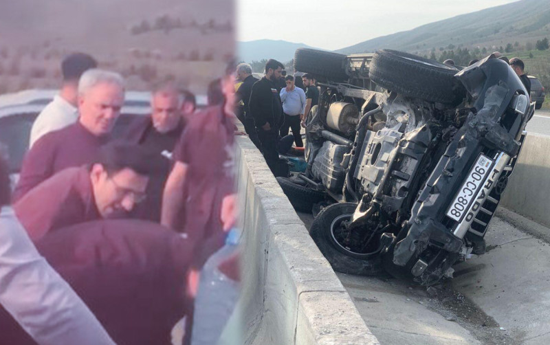 Əflatun Amaşov qəzaya düşüb - Oğlundan açıqlama