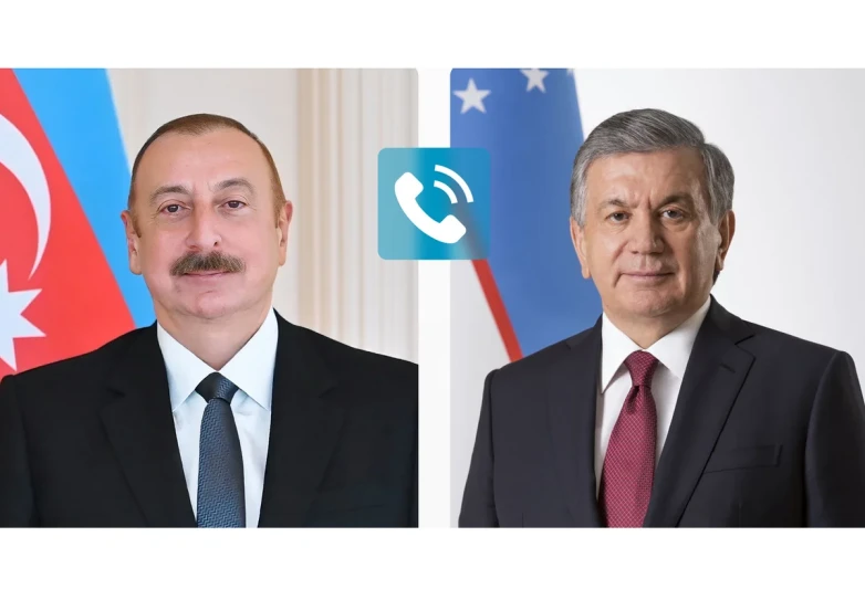 Prezident İlham Əliyevlə Özbəkistan Respublikasının Prezidenti Şavkat Mirziyoyev arasında telefon danışığı olub