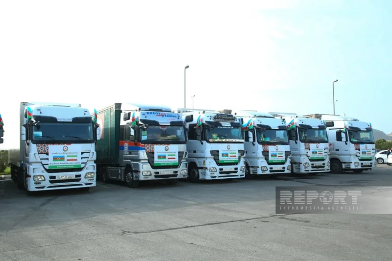 Azərbaycan Prezidentinin tapşırığı ilə İrana növbəti humanitar yardım yola salınır