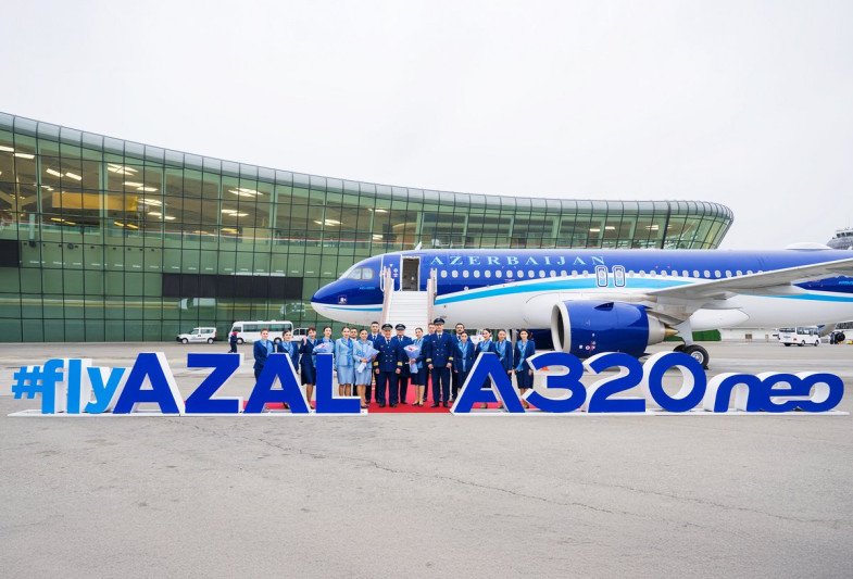 AZAL-ın donanmasına daha bir Airbus A320neo əlavə olundu