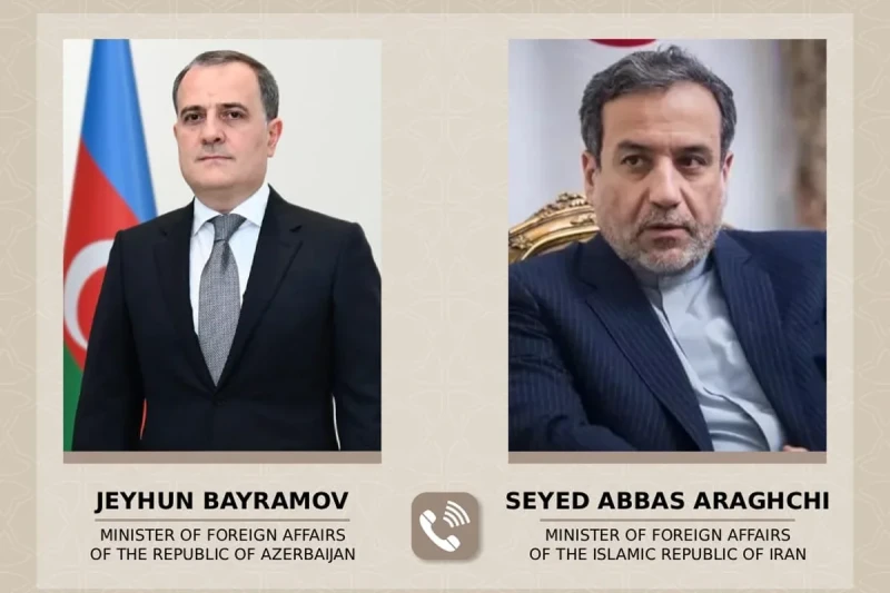 Bayramov və Əraqçi Yaxın Şərqdəki vəziyyəti müzakirə ediblər