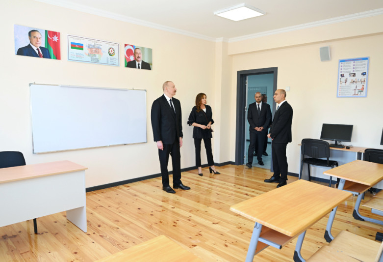 Prezident İlham Əliyev Cəbrayıl rayonunun Şükürbəyli kəndinin açılışında iştirak edib