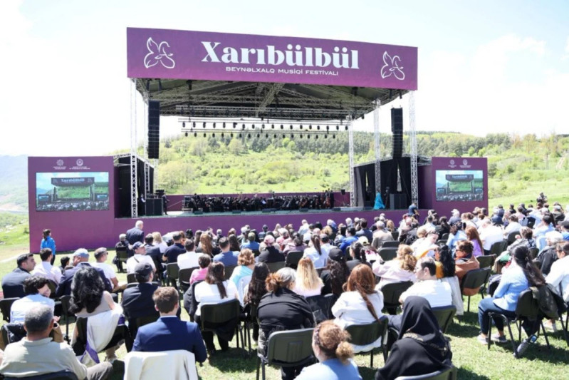 Şuşada Xarıbülbül IX Beynəlxalq Musiqi Festivalı başlayıb