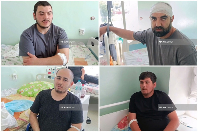 Azov dənizində gəmiyə PUA hücumu nəticəsində yaralanan Azərbaycan vətəndaşlarının vəziyyəti açıqlanıb