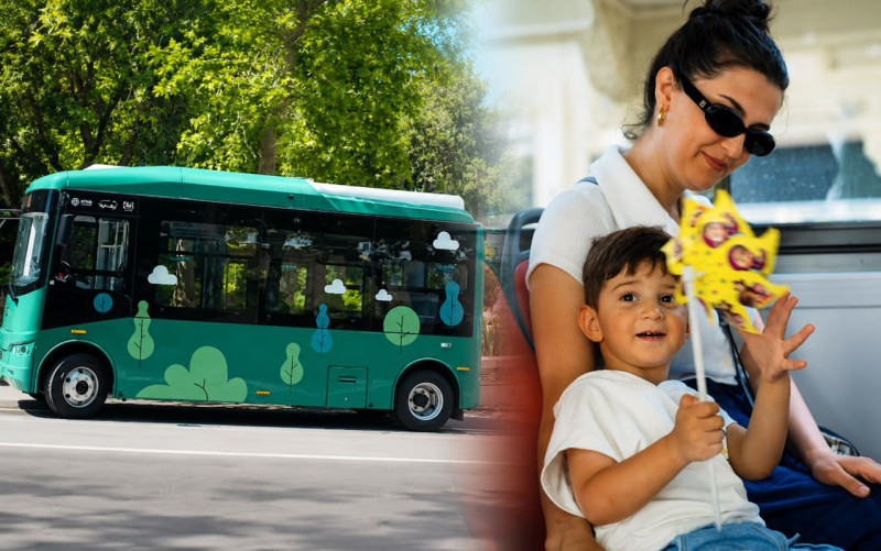 Bakıda ödənişsiz avtobuslar fəaliyyətə BAŞLADI