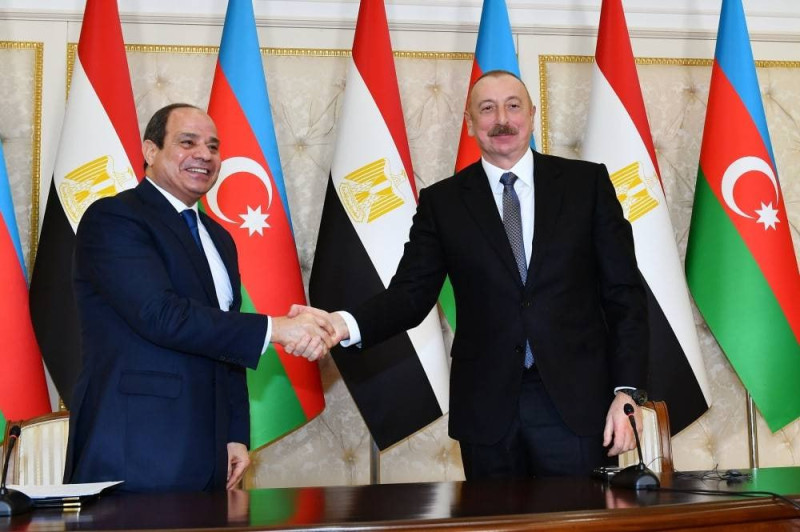 Prezident İlham Əliyev Misir Prezidentini təbrik edib