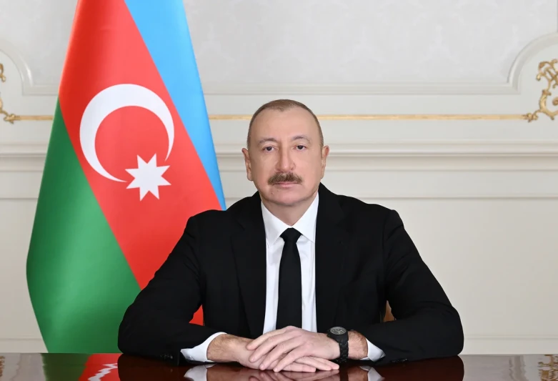 Prezident İlham Əliyev Volodimir Zelenskini Ukraynanın müstəqilliyinin 35 illiyi münasibətilə təbrik edib