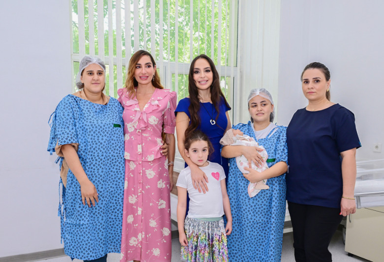 Birinci vitse-prezident Mehriban Əliyeva Elmi-Tədqiqat Pediatriya İnstitutunu ziyarət edib