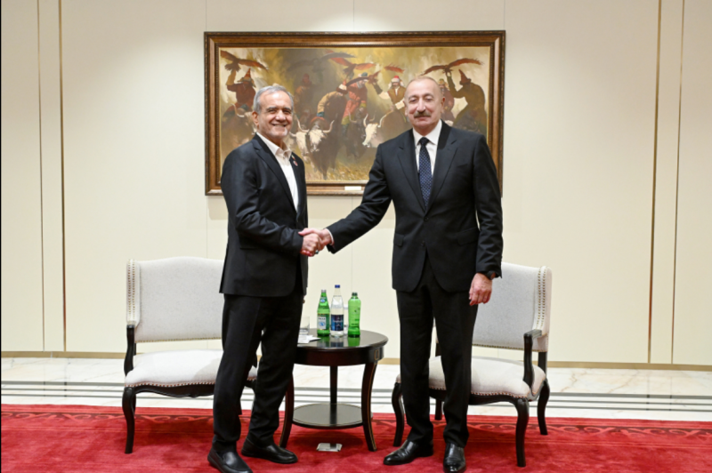 Bişkekdə Azərbaycan və İran prezidentlərinin görüşü keçirilir YENİLƏNƏCƏK