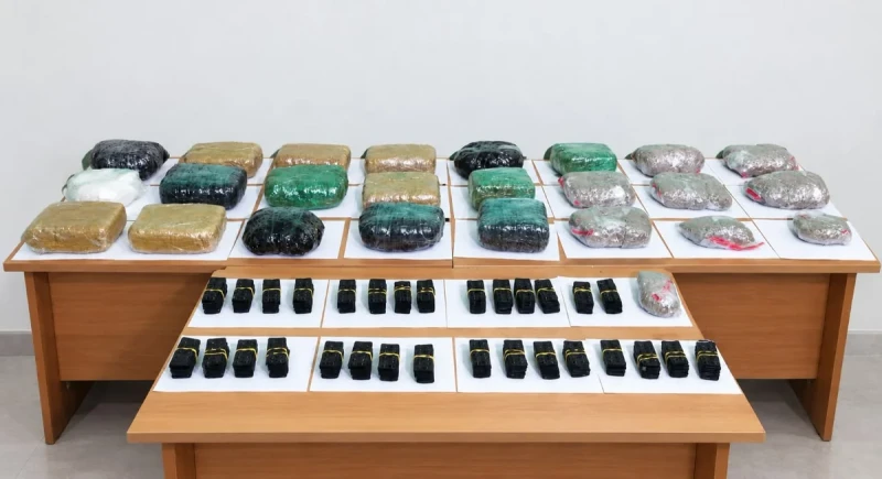 İrandan Azərbaycana 84 kiloqramdan çox narkotikin keçirilməsinin qarşısı alınıb