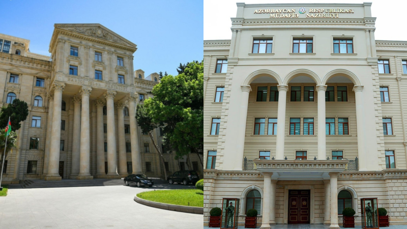 Azərbaycan XİN və Müdafiə Nazirliyi Qazaxıstana başsağlığı verib