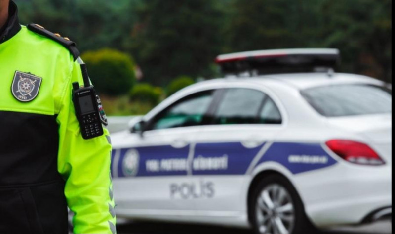 Yol polisi dəyişkən hava şəraiti ilə bağlı sürücülərə müraciət edib