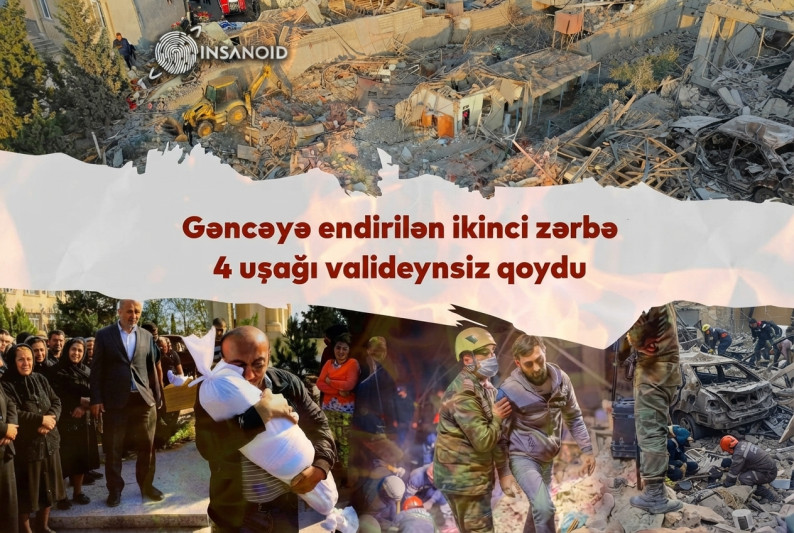 Gəncəyə atılan ikinci raket: Hər iki valideynini itirən dörd uşaq