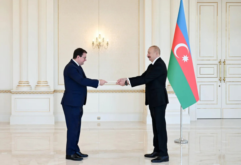 Prezident İlham Əliyev Avstriyanın Azərbaycanda yeni səfirini qəbul edib - FOTO