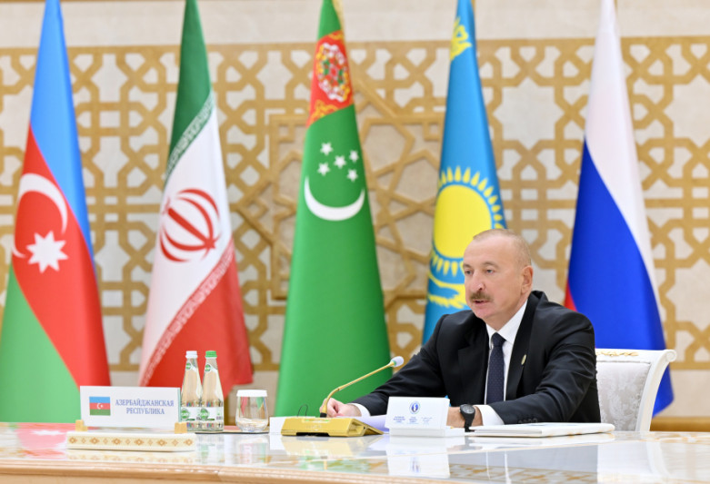 Prezident: Xəzərin nadir ekosisteminin qorunması bütün Xəzəryanı dövlətlərin ortaq vəzifəsidir