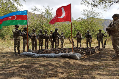 Azərbaycan və Türkiyə hərbçiləri Laçında birgə təlim keçirlər