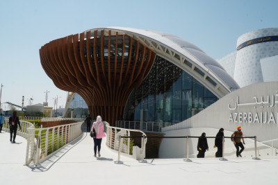 Expo 2020: Azərbaycanın pavilyonunda tamamlama işləri aparılır
