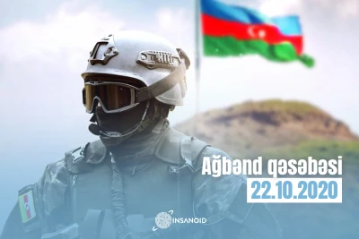 Bir il öncə Ağbənd qəsəbəsində Azərbaycan bayrağı sancılıb