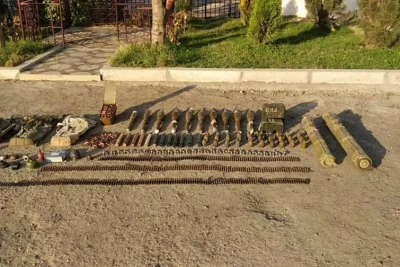 Şuşada ermənilərin atdığı silah-sursat aşkarlanıb