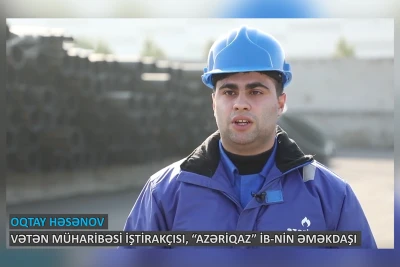 Azəriqazda çalışanların 500 nəfərdən çoxu şəhid ailəsi üzvü və Qarabağ müharibəsi iştirakçısıdır