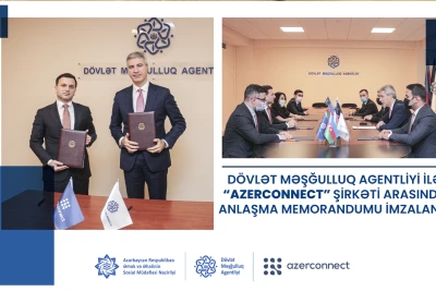 Azerconnect işsiz və işaxtaran şəxslərin məşğulluğunu təmin edəcək