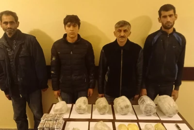 İran və Gürcüstanla sərhəddə 20 kiloqramdan artıq narkotik aşkar edilib
