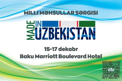 Bakıda Özbəkistan məhsullarının sərgisi keçiriləcək