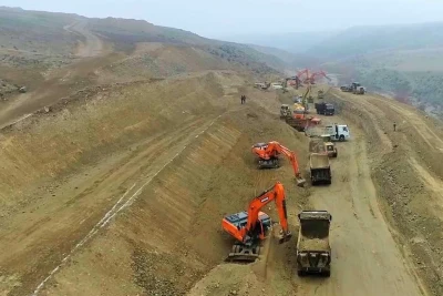 Talış-Tapqaraqoyunlu-Qaşaltı sanatoriyasına gedən avtomobil yolunun inşası davam etdirilir