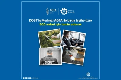 AQTA 500 nəfəri işlə təmin edəcək