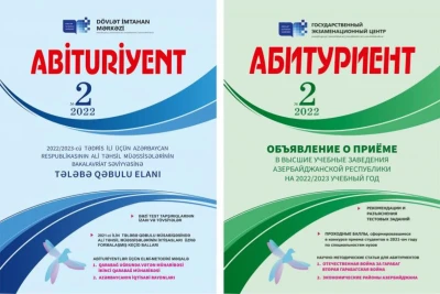 “Abituriyent” jurnalının 2-ci nömrəsi nəşr edilib