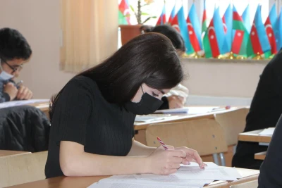 Ötən gün növbəti buraxılış imtahanı keçirilib: 2 nəfər imtahandan xaric edilib