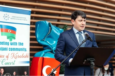 Dubayda Azərbaycan diasporu ilə görüş keçirilib