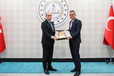Azərbaycan təhsil naziri Türkiyədə işgüzar səfərdədir