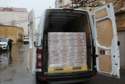 Azərbaycan Diasporu Ukrayna ordusuna 1 000 qutu dərman verib