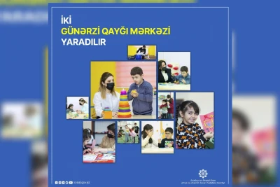 Sağlamlıq imkanları məhdud uşaqlar üçün iki qayğı mərkəzi yaradılır
