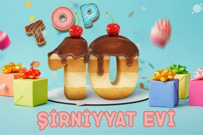 TOP-10 şirniyyat evi: tortları haradan sifariş etmək olar