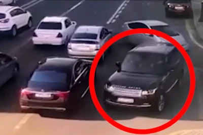 Bakıda polisə məhəl qoymayan Range-Rover sürücüsü saxlanılıb