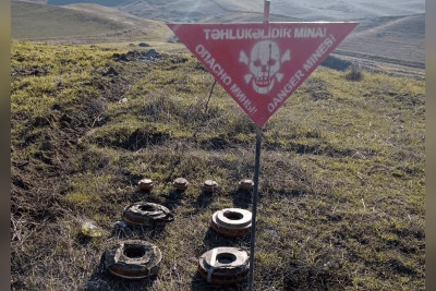 Azad edilən ərazilərdə daha 172 mina aşkarlanıb