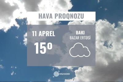 Bu gün hava dumanlı keçəcək