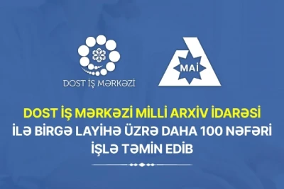 Daha 100 nəfər işlə təmin edilib