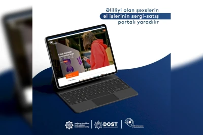 Əlilliyi olan şəxslər əl işlərini yeni portal vasitəsilə sata biləcəklər